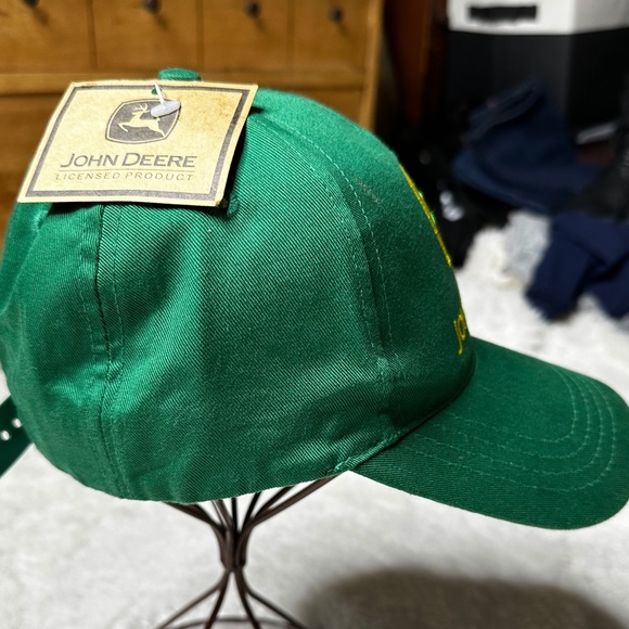 NWT John Deere Embroidered SnapBack Trucker Cap Hat Green Adult Unisex OS - Picture 5 of 11